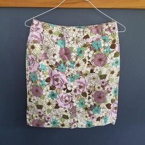Liz Claiborne Villager | Floral Pencil Skirt